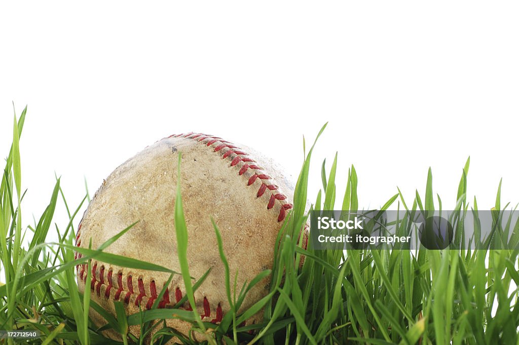 Baseball im outfield - Lizenzfrei Baseball Stock-Foto