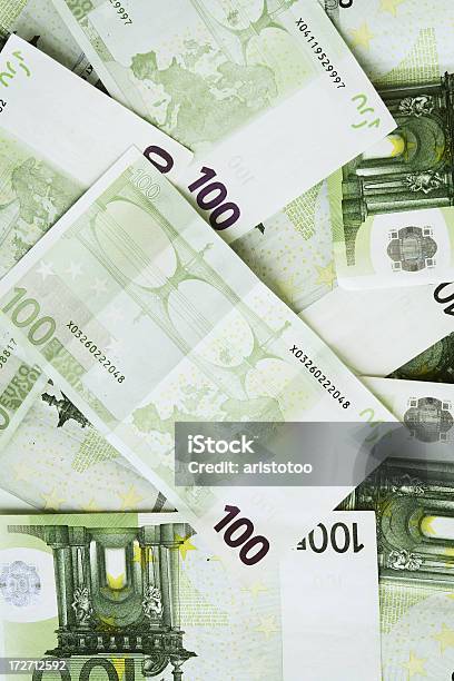 Fondo De La Moneda De La Unión Europea Foto de stock y más banco de imágenes de Billete de Banco de la Comunidad Europea - Billete de Banco de la Comunidad Europea, Billete de banco, Billete de banco de cien euros