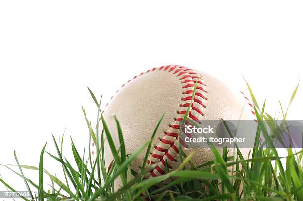 Baseball W Polu - zdjęcia stockowe i więcej obrazów Bez ludzi - Bez ludzi, Białe tło, Czerwony