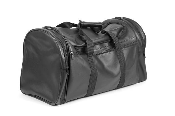 Black Travel Bag Isolated on White.Please also see: