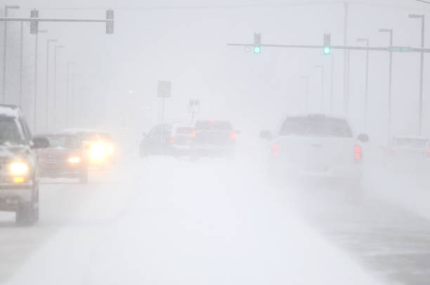 istock Dangerous winter driving conditions 172712822