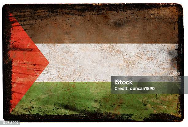 Bandera Palestina Xxl Foto de stock y más banco de imágenes de bandera palestina - bandera palestina, Anticuado, Antigualla