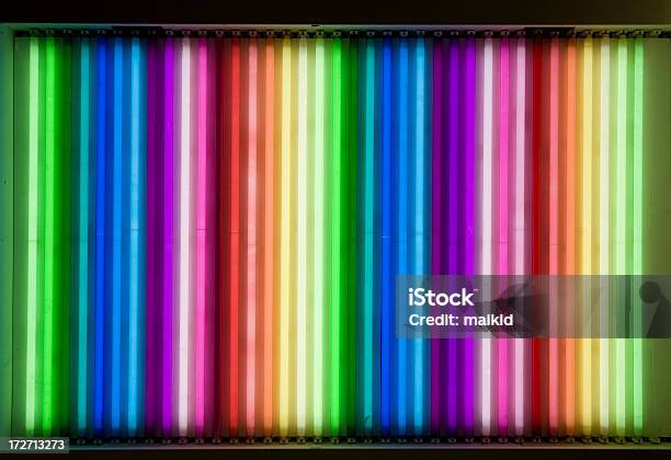 Neon Regenbogen Stockfoto und mehr Bilder von Neon - Neon, Neonlicht, Party