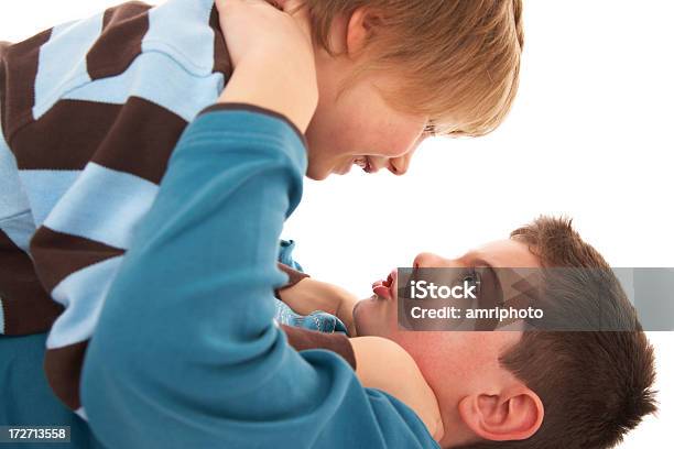 Quarreling Boys Retching Stock Photo - Download Image Now - Arguing, Fighting, Schoolboy