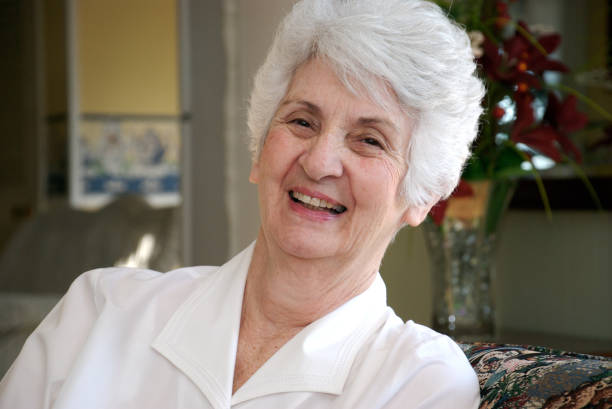 istock Happy Senior Woman 172713642