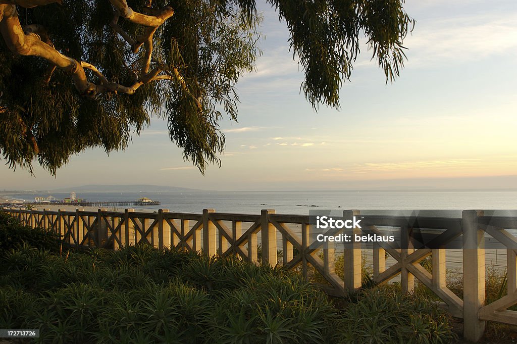 サンタモニカの海岸線 - カリフォルニア州のロイヤリティフリーストックフォト