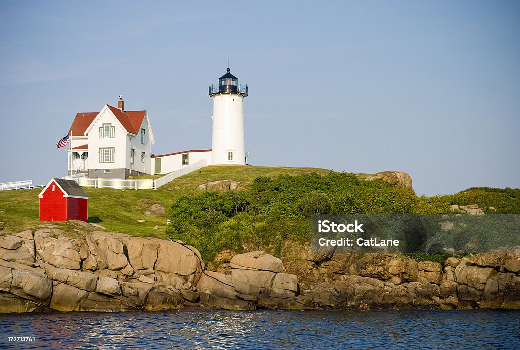 Cape Neddick Lighthouse, Maine "Cape Neddick Lighthouse, Maine, USA." American Culture Stock Photo