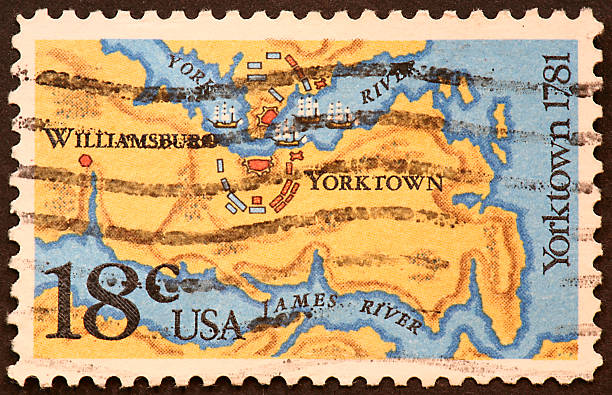 istock Battle of Yorktown stamp 172714524