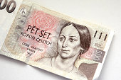 Czech 500 crown note