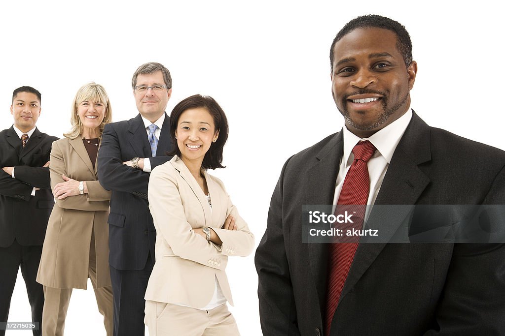 Equipo de negocios ejecutivo (serie - Foto de stock de 30-34 años libre de derechos