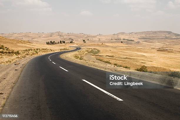 Winding Road In Ethiopia Stock Photo - Download Image Now - Africa, Arid Climate, Country Road