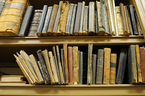 istock Shelf of Old Books 172715470