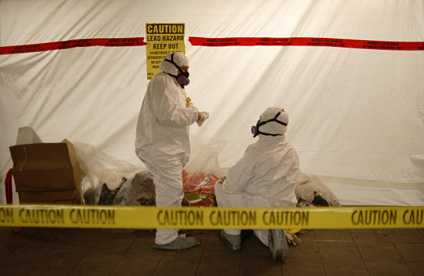Asbestos worker