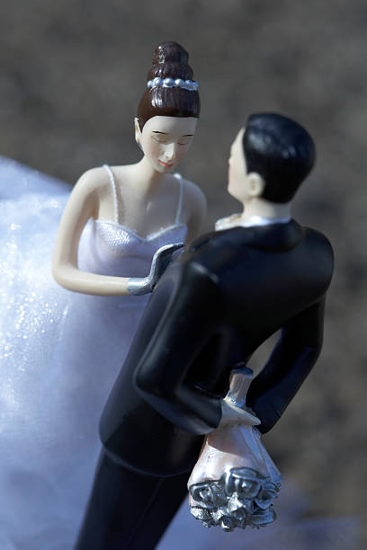 istock Bride and Groom figurine 172715567