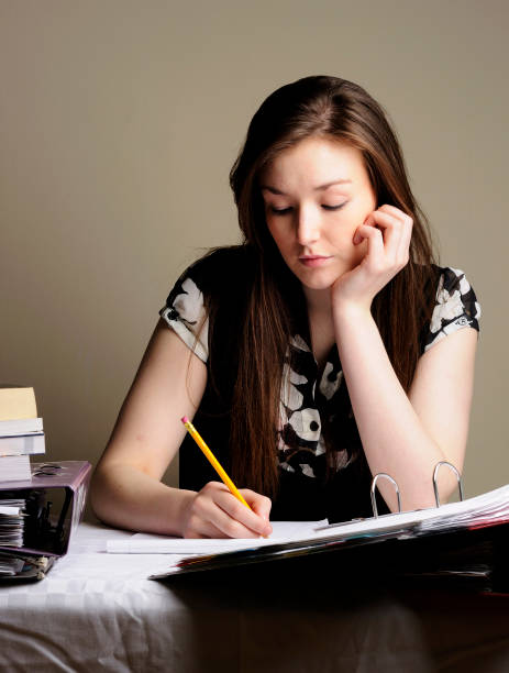 istock Beautiful Secretary or Student 172715757