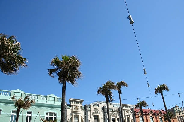 Spiaggia di Manly Corso - foto stock