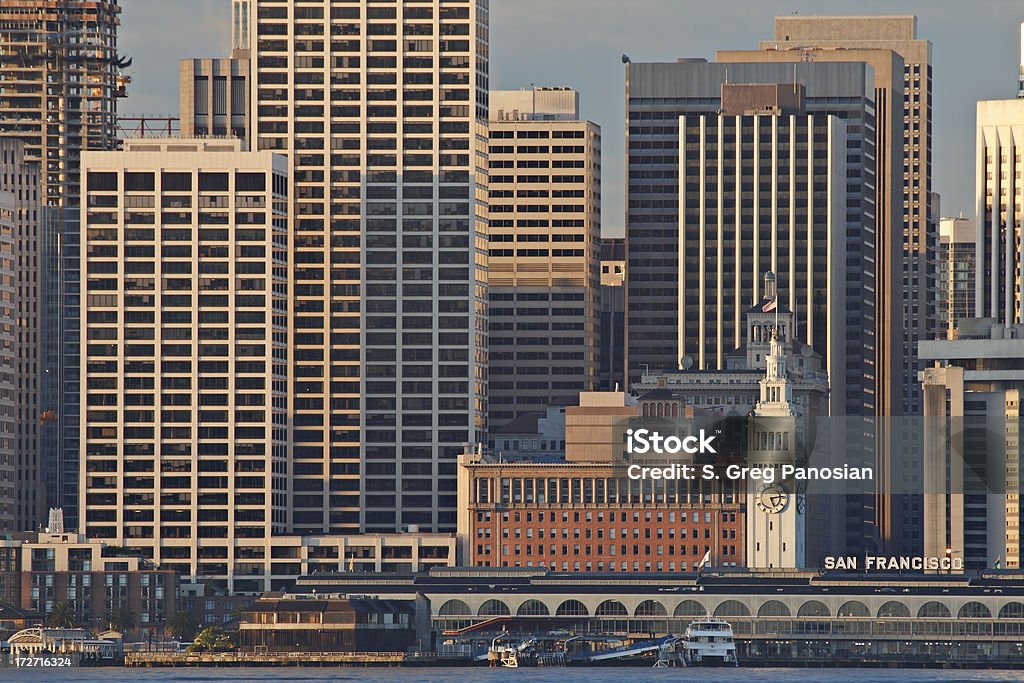 Skyline von San Francisco - Lizenzfrei Arbeitsstätten Stock-Foto