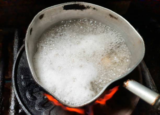 istock Boiled Straw Mushroom - Food preparation. 1727165489
