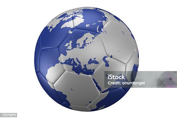 Photo libre de droit de Monde De Football banque d'images et plus d'images libres de droit de Globe terrestre - Globe terrestre, Planisphère, Balle ou ballon