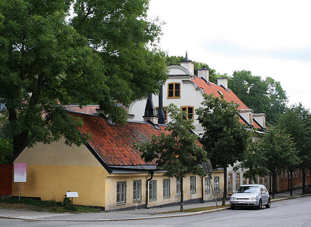 istock Two old houses in Stockholm 172716918