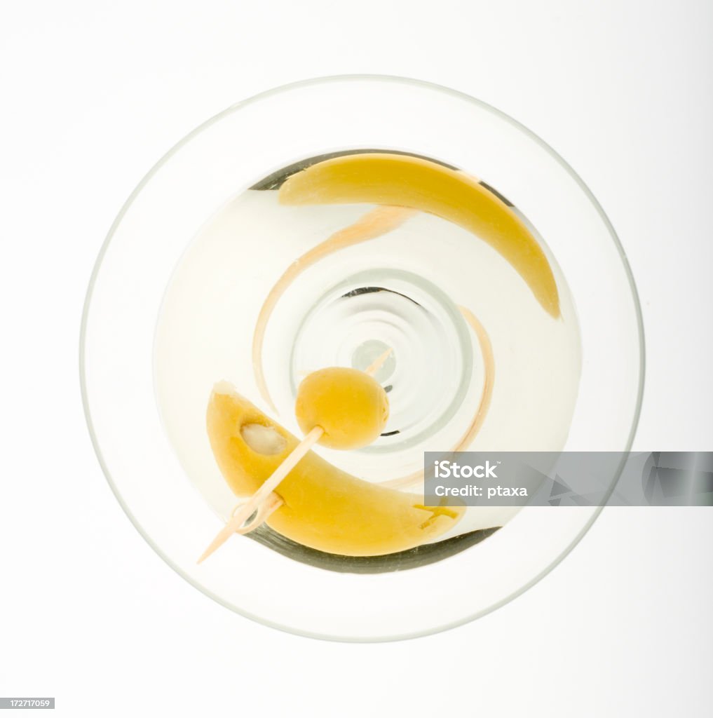 Martini de cima - Royalty-free Branco Foto de stock