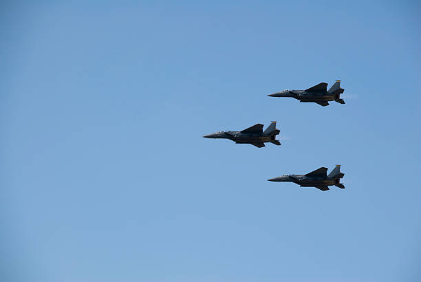 istock F15 Fighter Jets in Formation 172717239