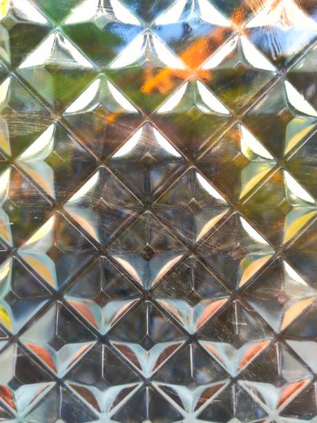 istock Sunlight penetrates through the glass block wall 1727173621