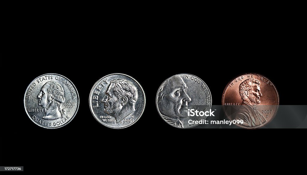 Neuere amerikanische Münze design - Lizenzfrei 1-Cent-Stück Stock-Foto