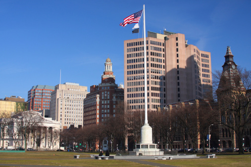 Downtown New Haven,Connecticut