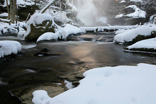 Winter at Delaware Water Gap Recreation Area