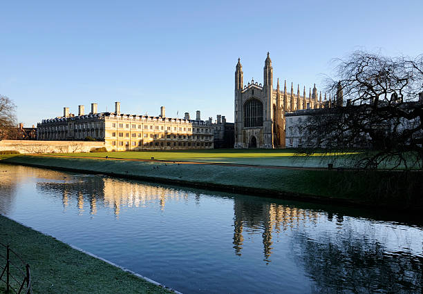 Cambridge University stock photo