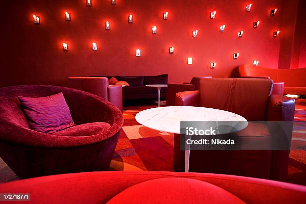 Red Zimmer Stockfoto und mehr Bilder von Diskothek - Diskothek, Eingangshalle - Gebäudeteil, Abflugbereich