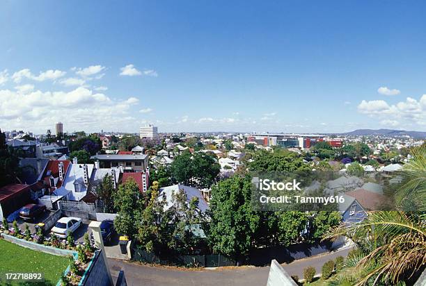 Photo libre de droit de Vue Sur La Ville banque d'images et plus d'images libres de droit de Brisbane - Brisbane, Maison, Banlieue pavillonnaire