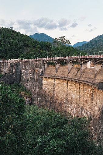 Dam of reservoir