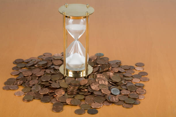 istock Hourglass on US pennies 172719576