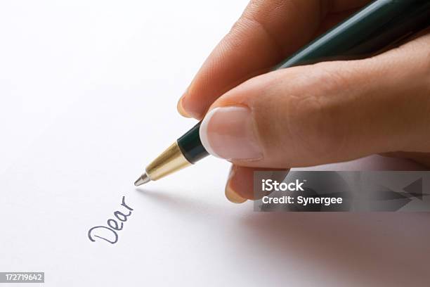 Dear Stock Photo - Download Image Now - Letter - Document, Writing - Activity, Handwriting