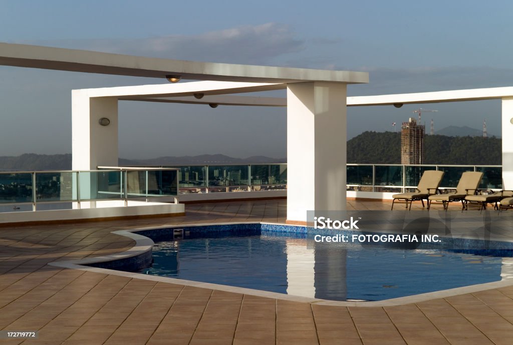 Panama City condominio piscina - Foto stock royalty-free di Acqua