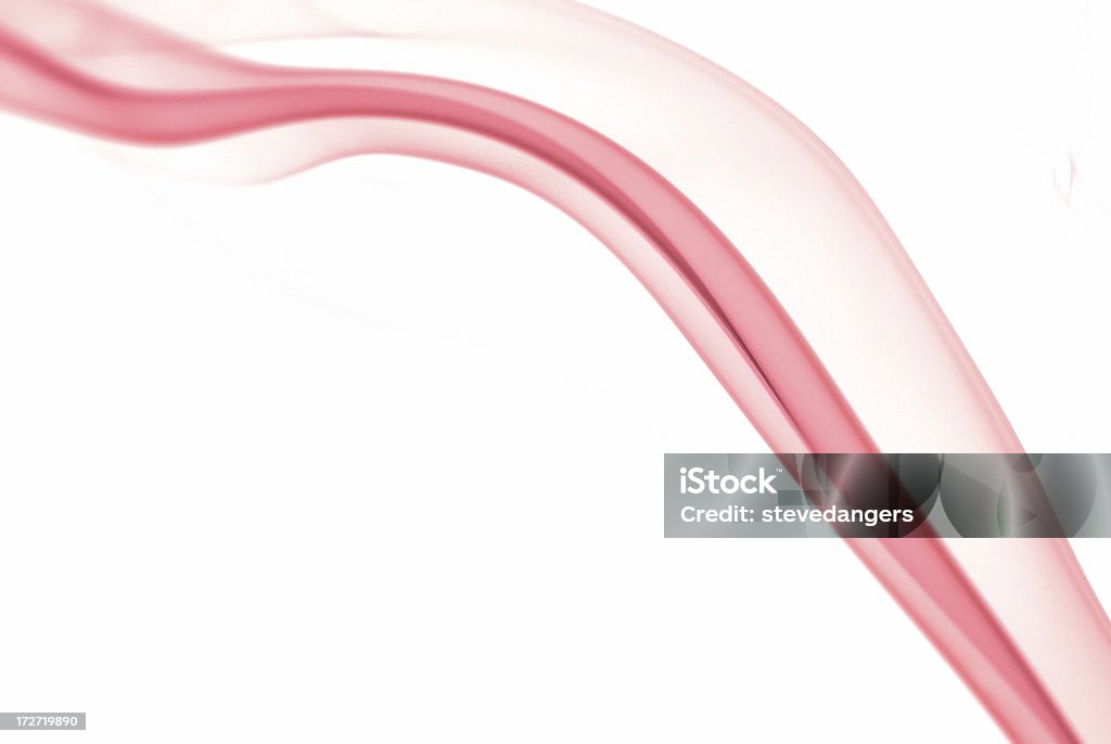 Rosso e rosa fumo sentieri - Foto stock royalty-free di Accendere (col fuoco)