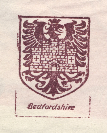High detailed scan of old stamped letterpress images.