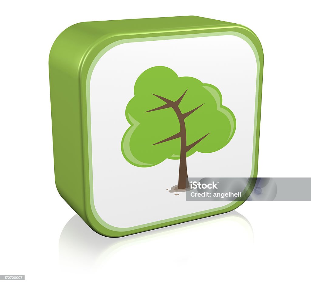 Natura icona di albero - Foto stock royalty-free di Albero