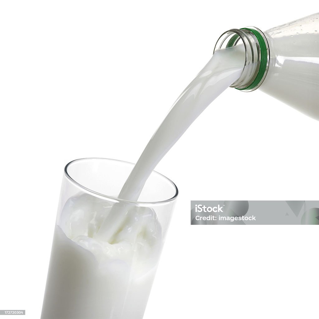Fresh milk  Bottle Stock Photo
