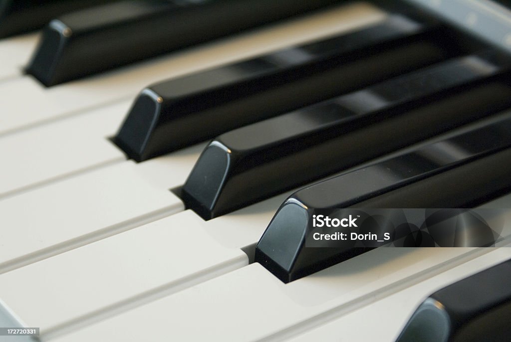 Klaviertasten - Lizenzfrei Akkord Stock-Foto