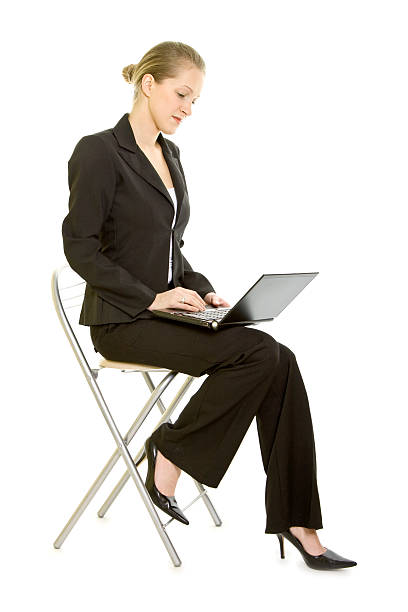istock Businesswoman working isolated on white 172720602