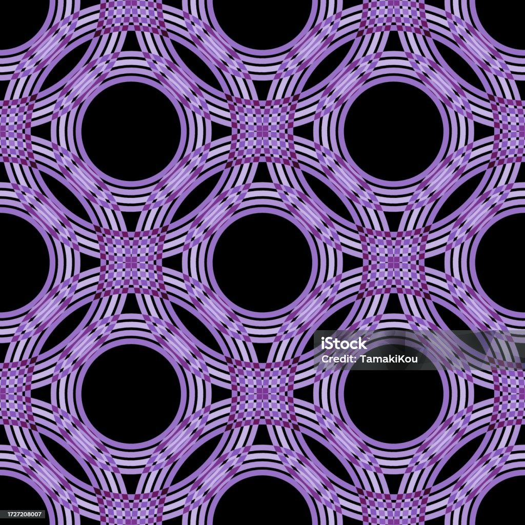 Tileable Circular Pattern Circular Seamless Pattern Material Stock Illustration - Download Image ...