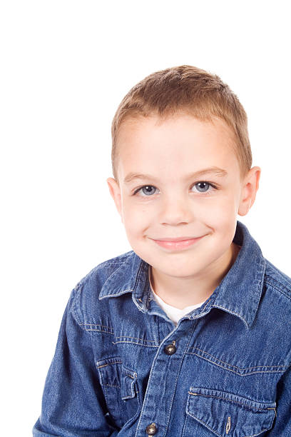 istock Young Boy with Big Blue Eyes 172721588