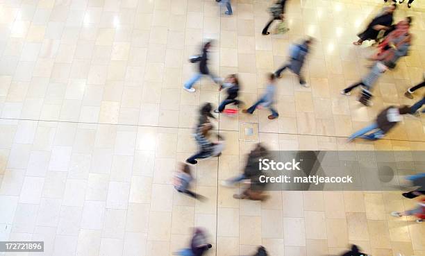 Shoppers Stock Photo - Download Image Now - Blurred Motion, Busy, Buying