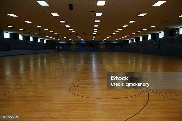 Roller Rink Stock Photo - Download Image Now - Roller Rink, Wide Angle, Built Structure