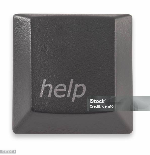 Computer Help Key Stock Photo - Download Image Now - A Helping Hand ...