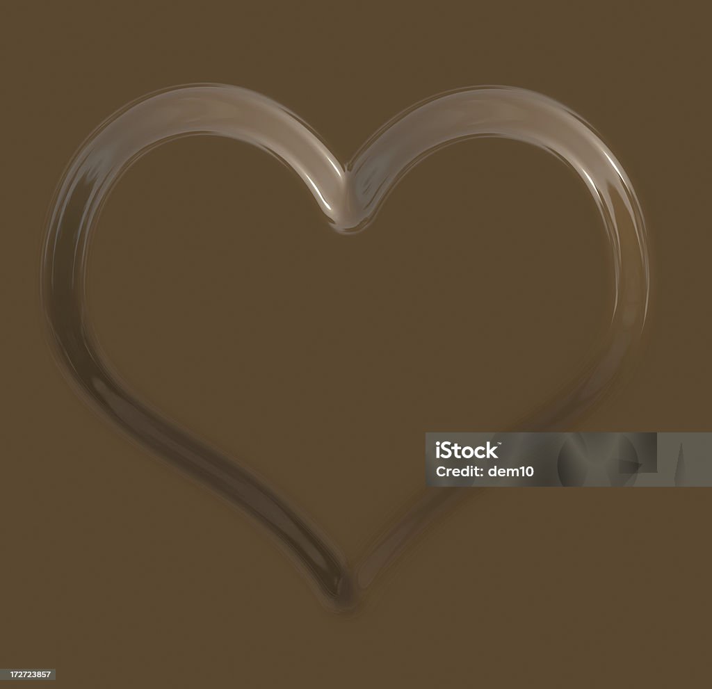 Шоколад в форме сердца - Стоковые фото Антиоксидант роялти-фри