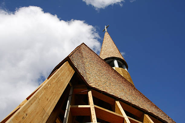 Wooden Church at Rogla in Slovenia.